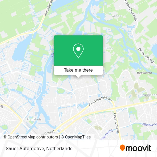 Sauer Automotive map