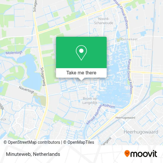 Minuteweb map