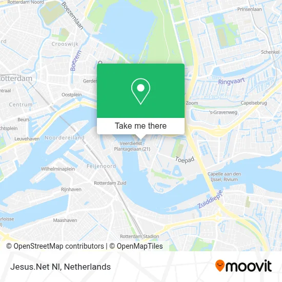 Jesus.Net Nl map