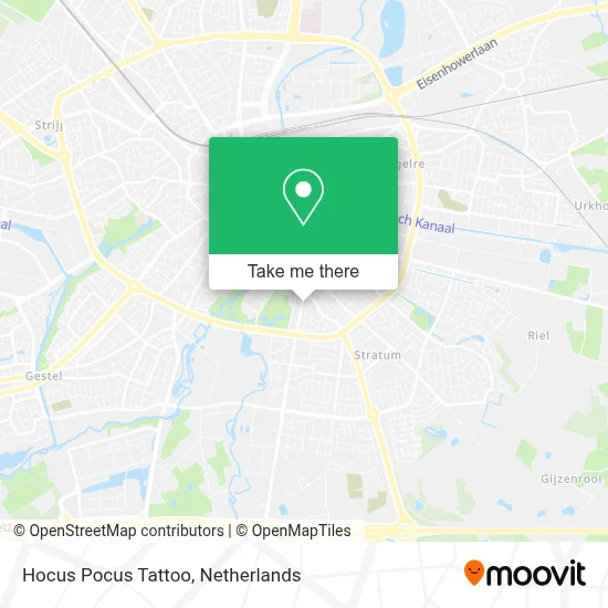 Hocus Pocus Tattoo map