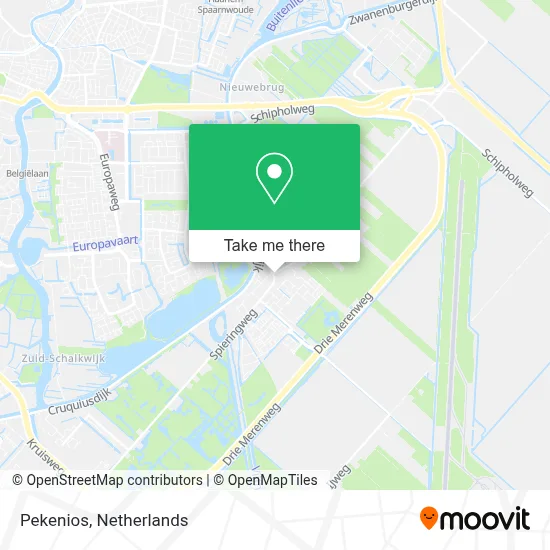 Pekenios map