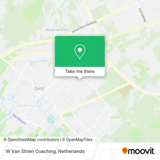 W Van Strien Coaching map