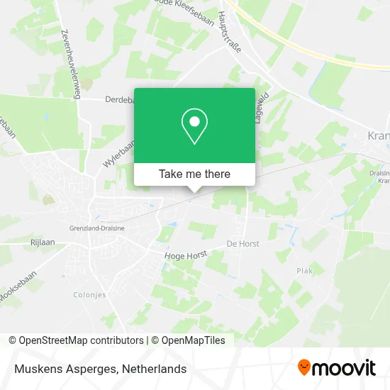 Muskens Asperges map