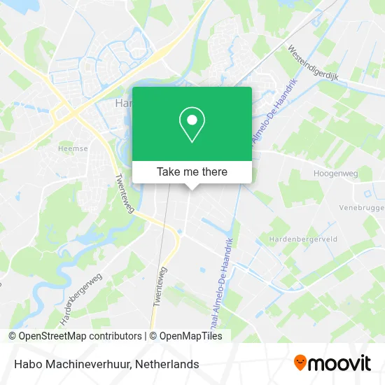 Habo Machineverhuur map