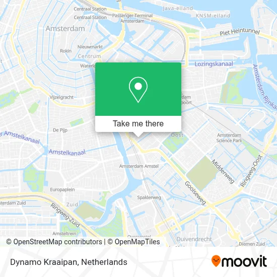 Dynamo Kraaipan map
