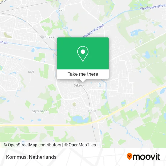 Kommus map