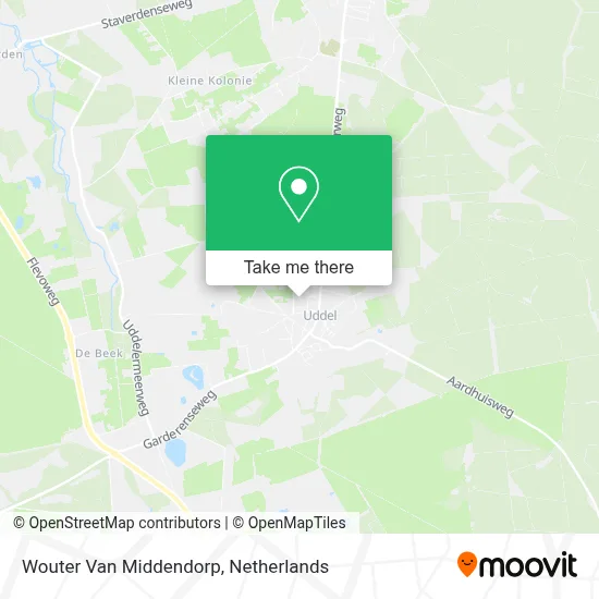 Wouter Van Middendorp map
