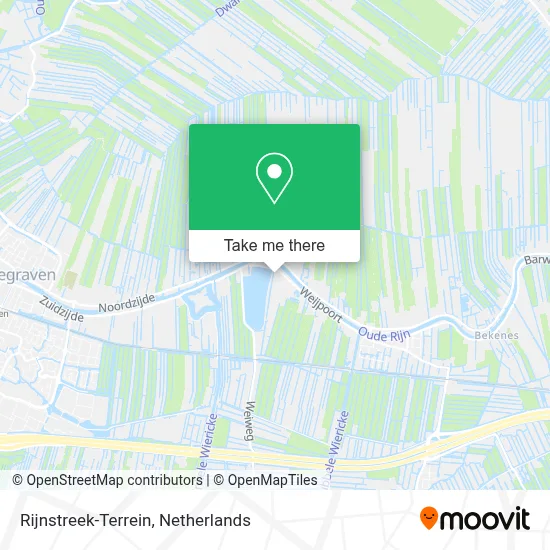 Rijnstreek-Terrein map