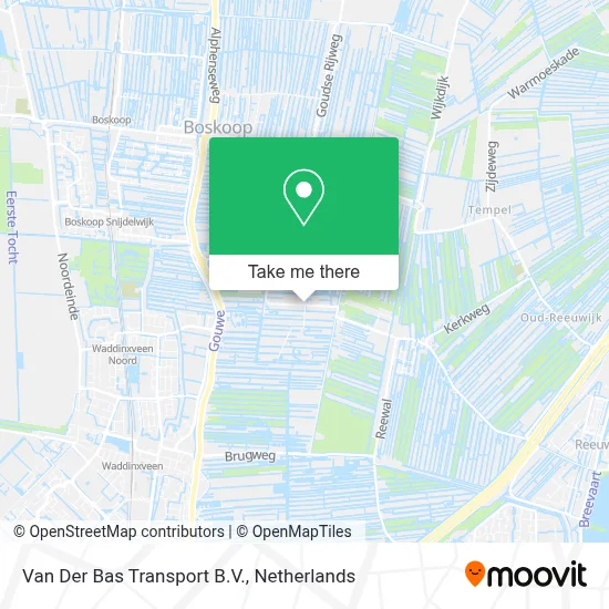 Van Der Bas Transport B.V. map