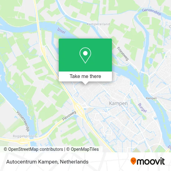 Autocentrum Kampen Karte