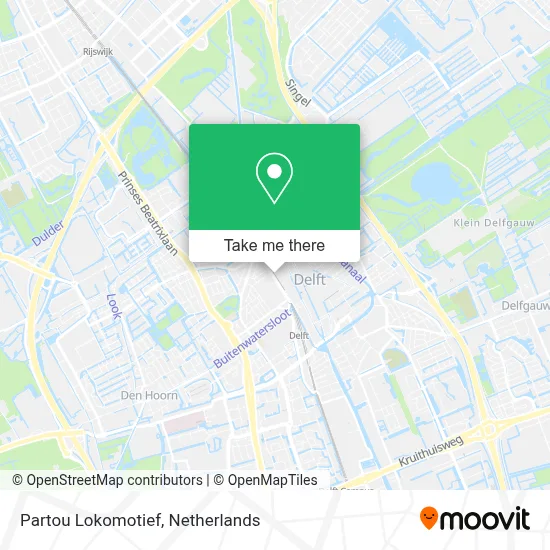 Partou Lokomotief map