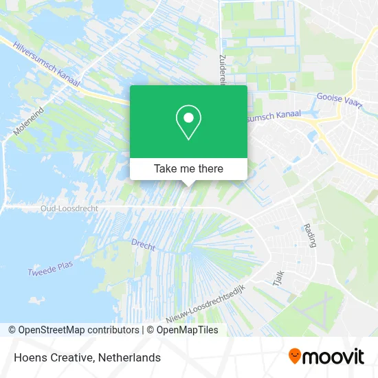 Hoens Creative map