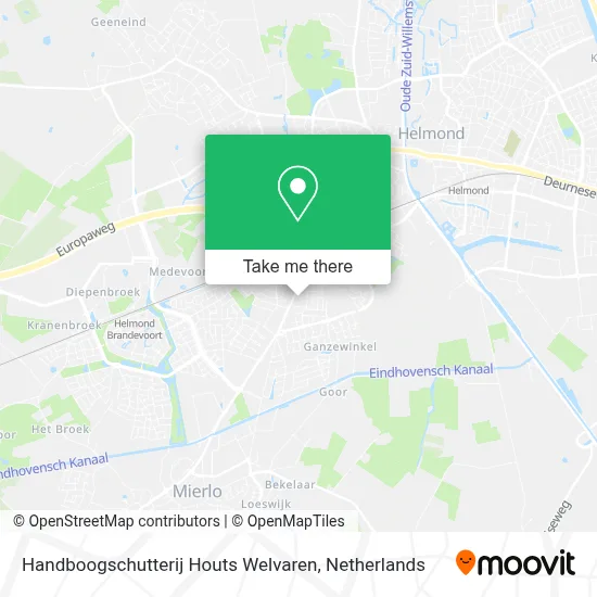 Handboogschutterij Houts Welvaren map