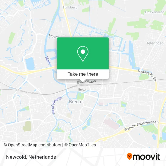 Newcold map