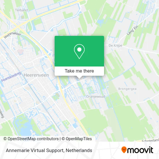 Annemarie Virtual Support map