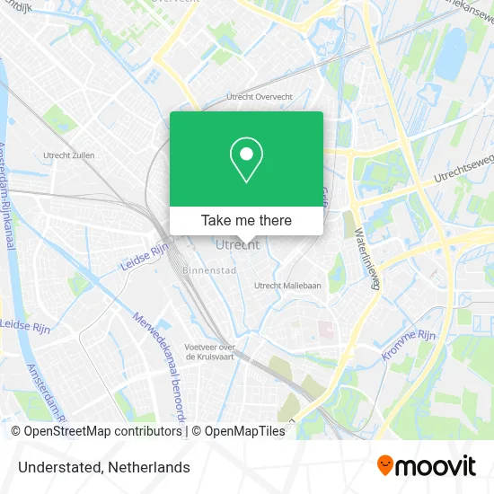 Understated map