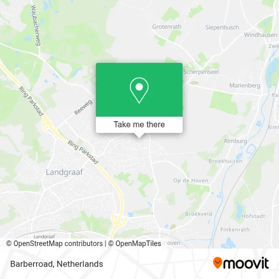 Barberroad map