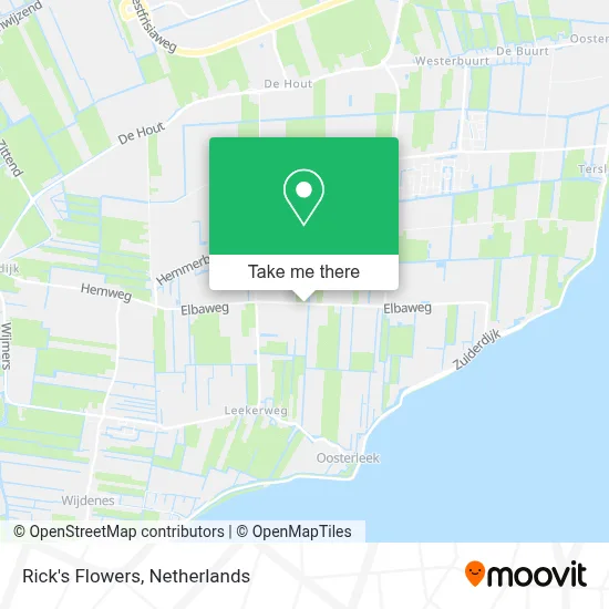 Rick's Flowers map