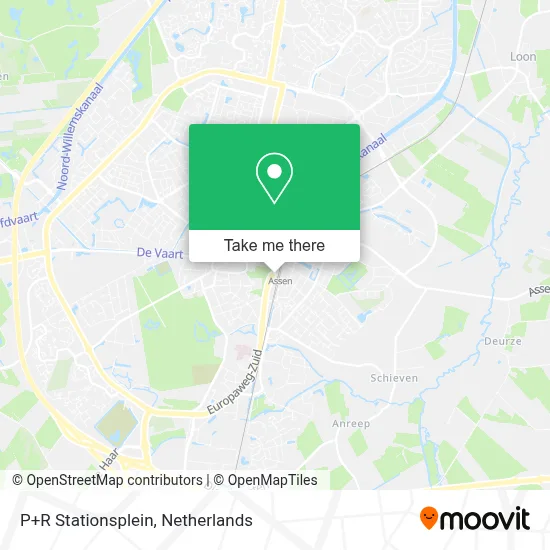 P+R Stationsplein map