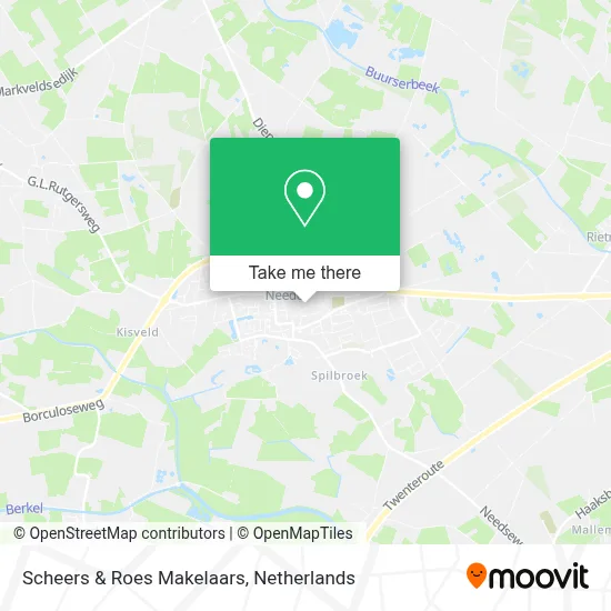 Scheers & Roes Makelaars map