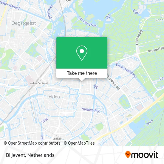 Blijevent map