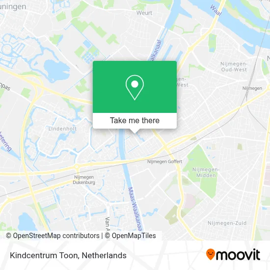 Kindcentrum Toon map