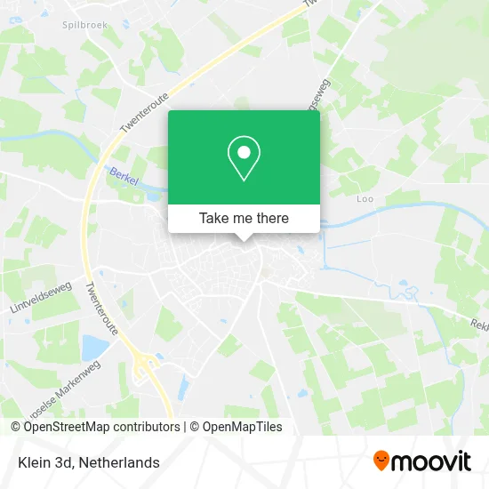Klein 3d map
