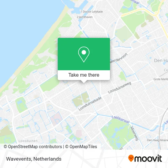 Wavevents map