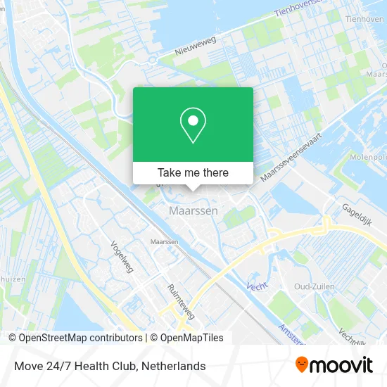 Move 24/7 Health Club map