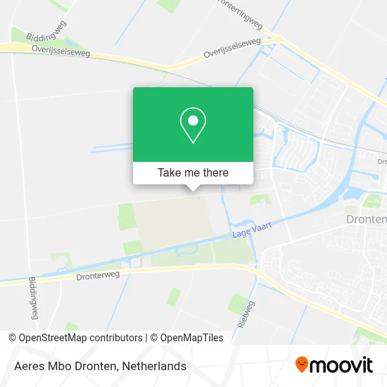 Aeres Mbo Dronten map
