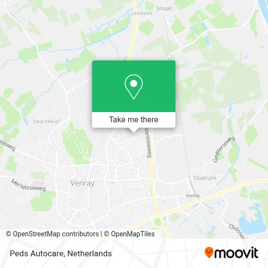 Peds Autocare map