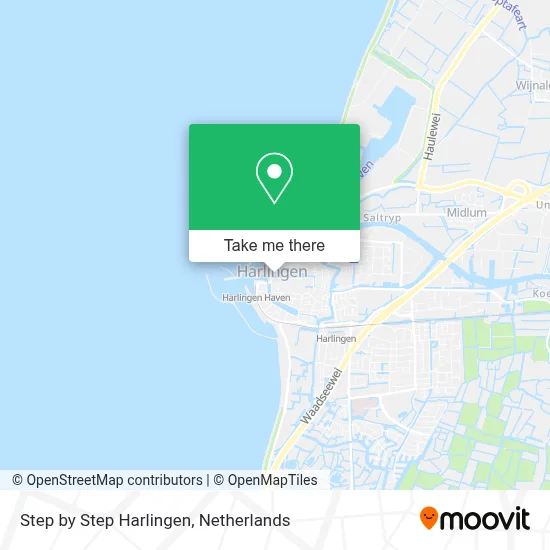 Step by Step Harlingen map