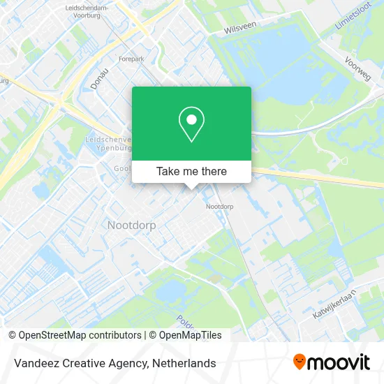 Vandeez Creative Agency map