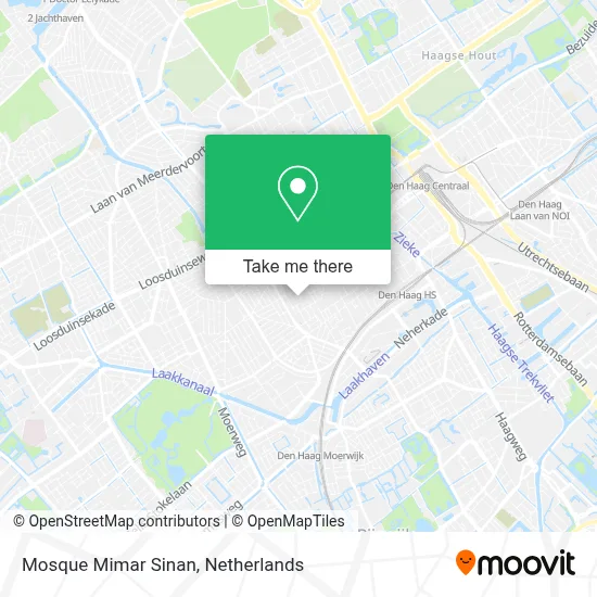 Mosque Mimar Sinan map