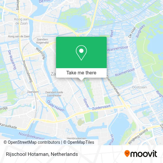 Rijschool Hotaman Karte