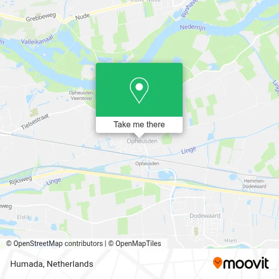 Humada map