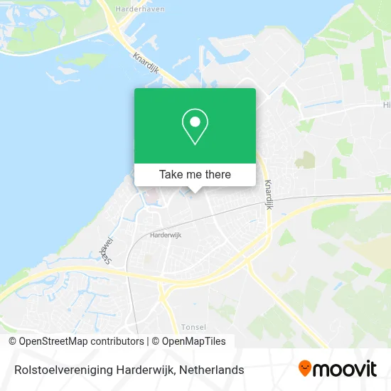 Rolstoelvereniging Harderwijk Karte