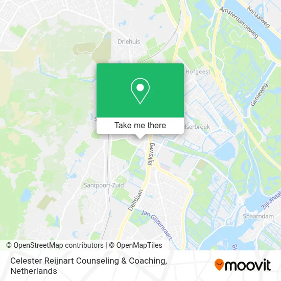 Celester Reijnart Counseling & Coaching map