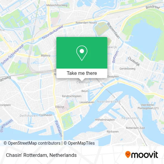 Chasin' Rotterdam map