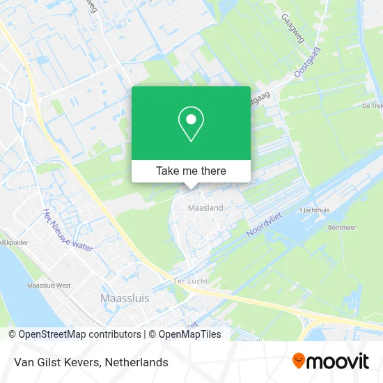 Van Gilst Kevers map