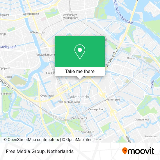 Free Media Group map