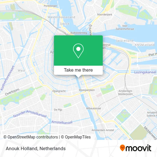 Anouk Holland map