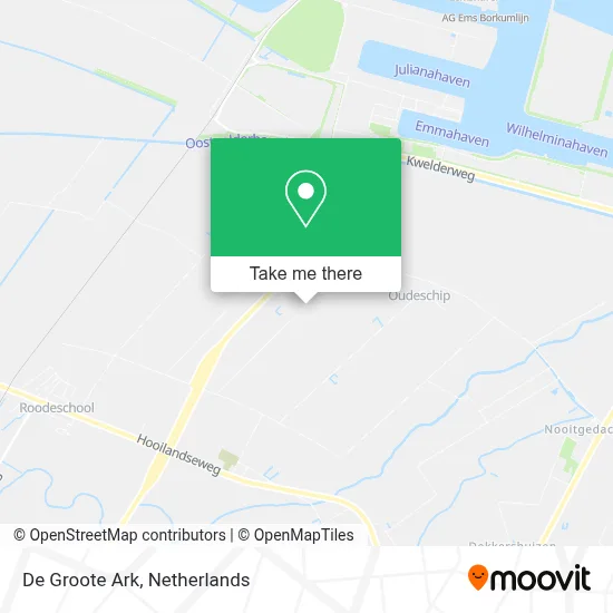 De Groote Ark map