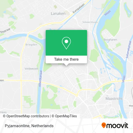 Pyjamaonline map