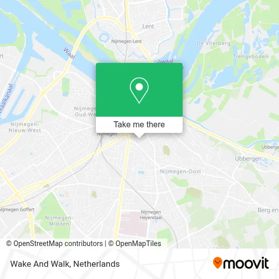Wake And Walk map