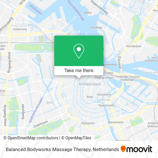 Balanced Bodyworks Massage Therapy map
