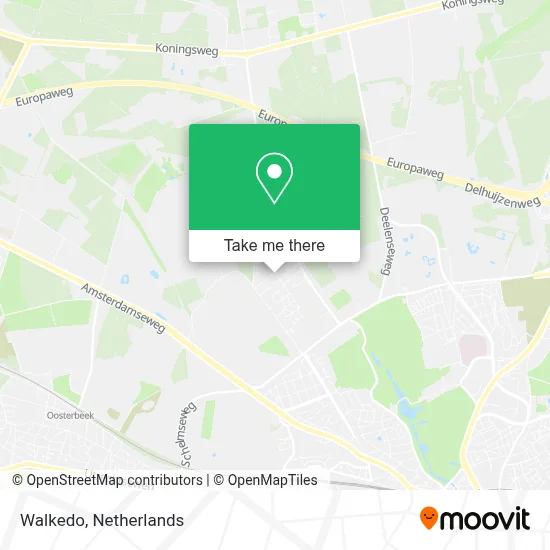Walkedo map