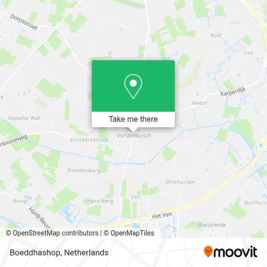Boeddhashop map