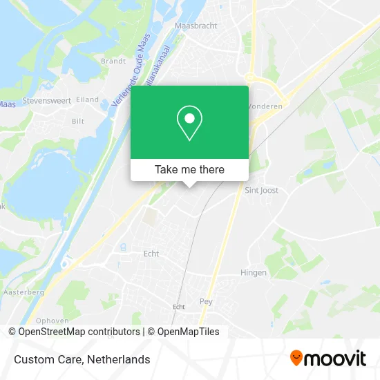Custom Care map
