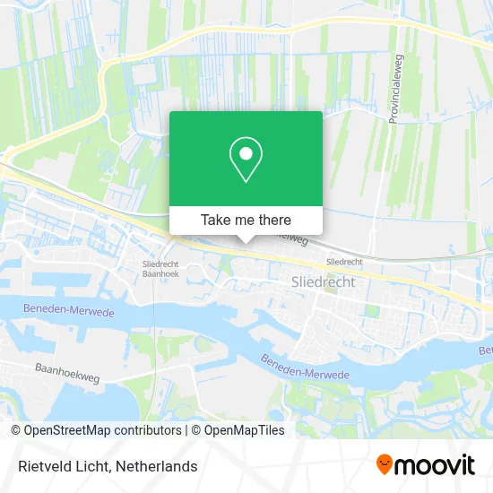 Rietveld Licht map